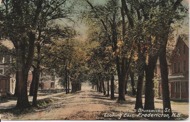 Brunswick Street Fredericton 1915